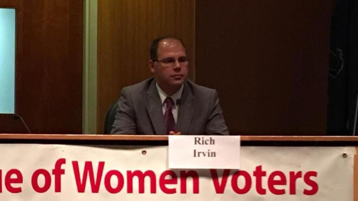 Rep. Rich Irvin is running for re-election in the 81st state House District, which encompasses Huntingdon County and parts of Centre and Mifflin counties.