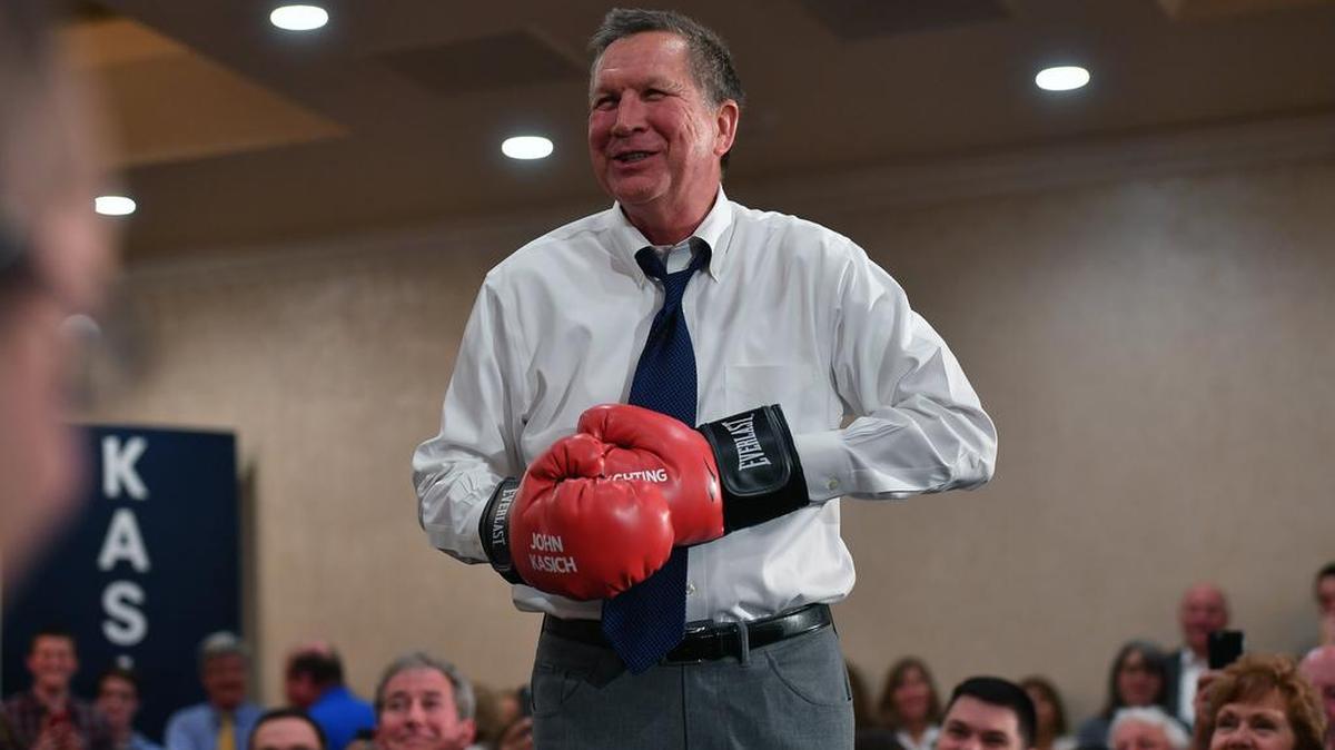 Republican presidential candidate John Kasich will visit Penn State Brandywine on Thursday.