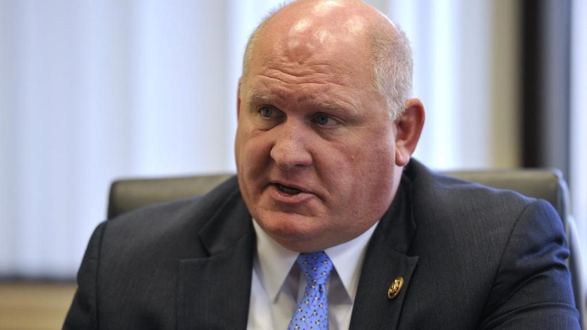 Glenn Thompson, U.S. Representative for Pennsylvania’s 5th congressional district, talks about his district on Monday.