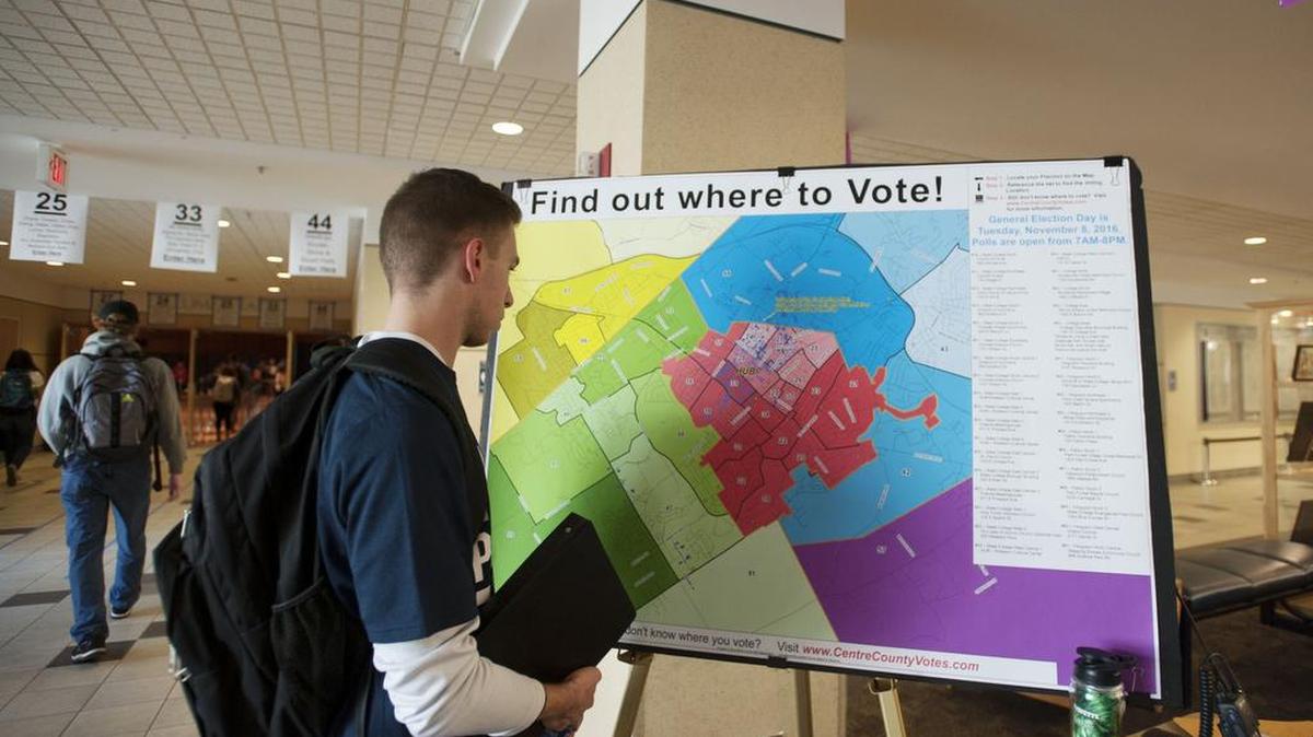 Three precincts in Centre County have different polling locations for the primary election.