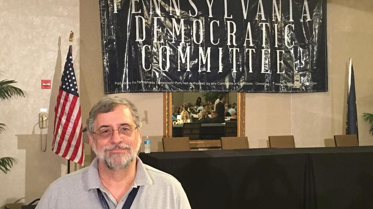 Centre County Democratic Committee Chairman Greg Stewart plays an integral part in getting Centre County delegates to the Democratic National Convention.