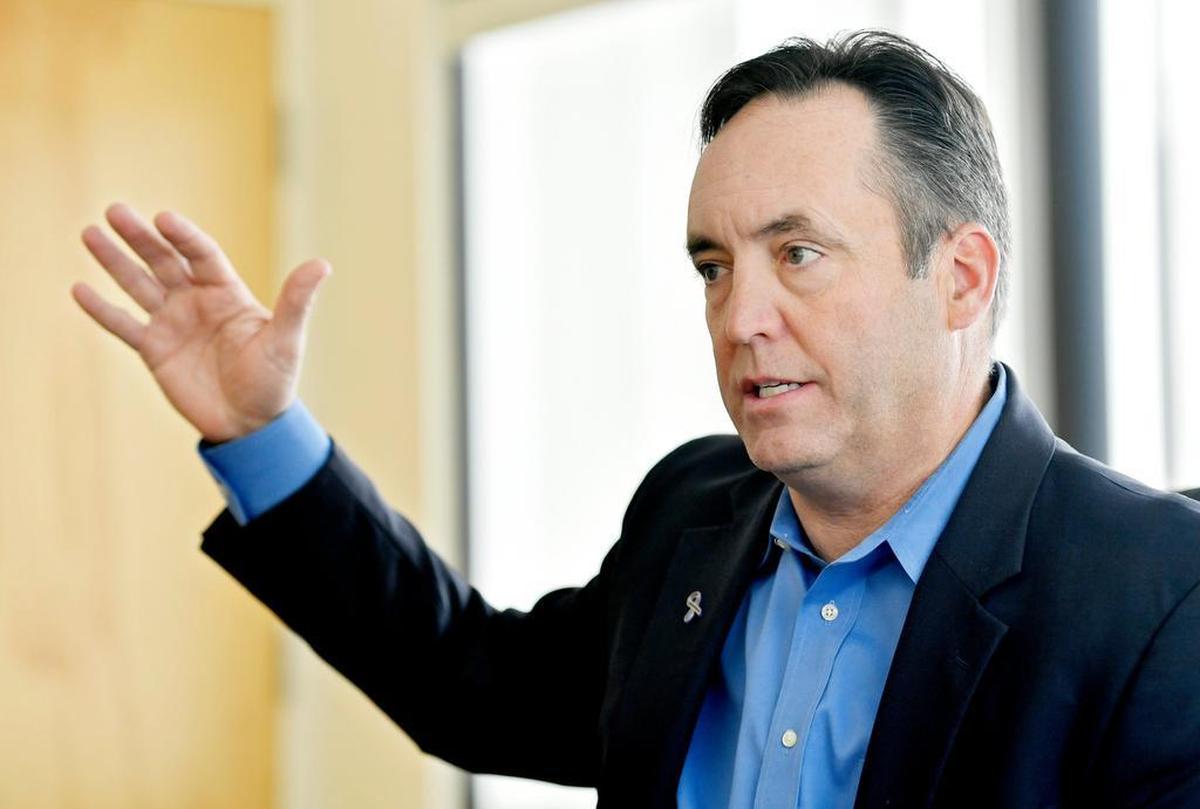 Senate Majority Leader Jake Corman in March 2017.