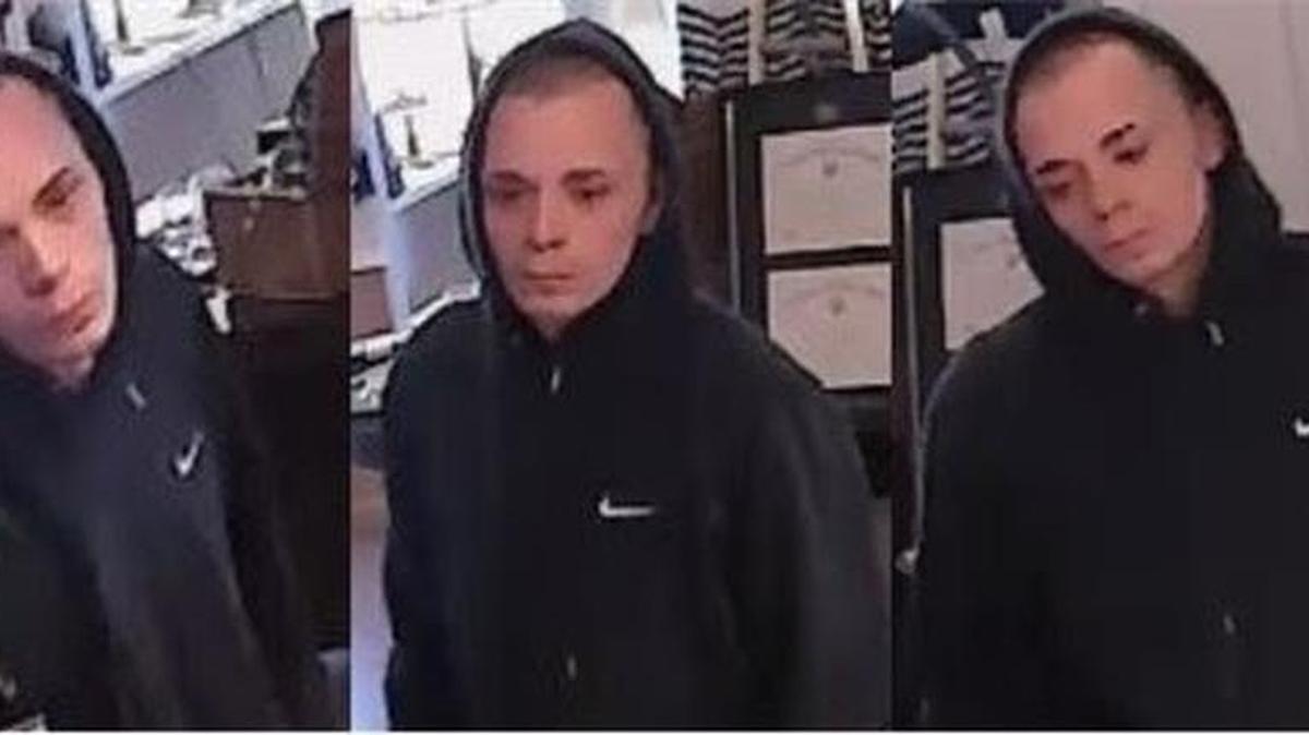 State College police are looking for this man in connection with unauthorized credit card purchases on May 17.