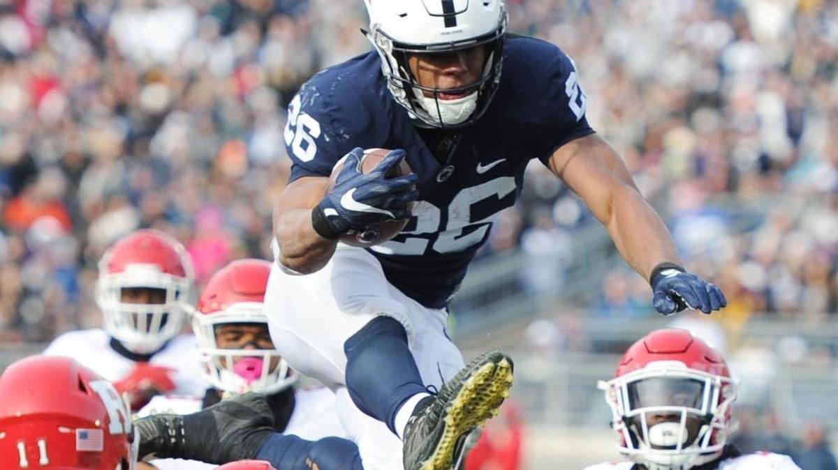 Saquon Barkley is projected to be drafted anywhere from No. 1 overall to No. 7. Most draft experts have him going to the Cleveland Browns at No. 4 overall.