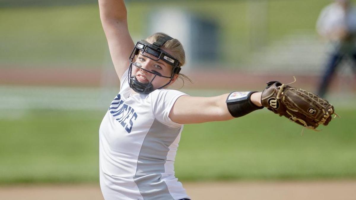 Philipsburg-Osceola’s Kam Harris pitches during the District 6 AA semifinal game against Ligonier Valley. Philipsburg-Osceola won, 6-2.