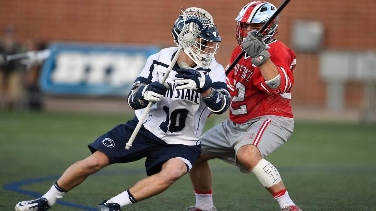 Penn State attack Nick Aponte has 22 goals and 33 assists this season.