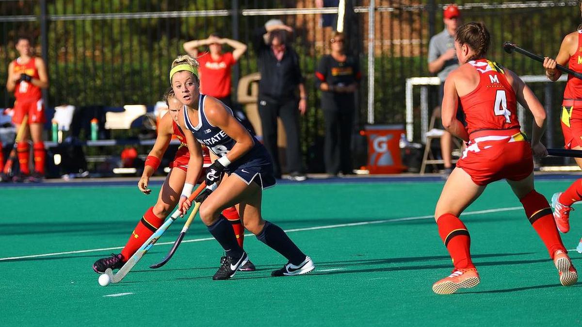 Penn State field hockey player Moira Putsch scored the game-winning goal Friday in a 3-2 victory over Old Dominion