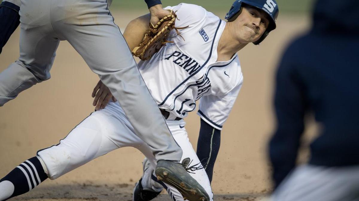 Penn State’s Nick Riotto led the Nittany Lions offensively collecting three of the team’s seven total hits in a 3-2 loss to Pittsburgh on Tuesday.