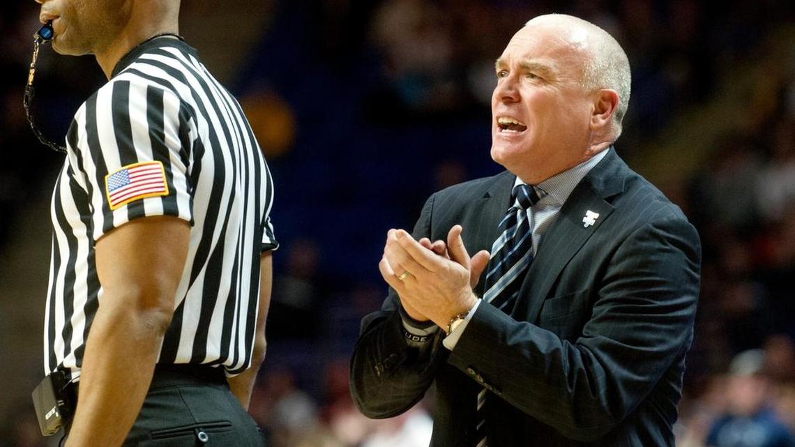 Penn State coach Patrick Chambers and his team head to the Hall of Fame Tip-Off Tournament this weekend to take on No. 1 Duke.