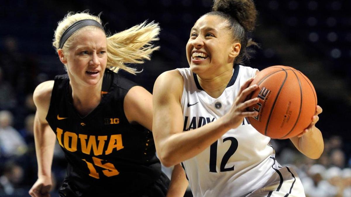 Penn State’s Lindsey Spann is averaging 11.1 points per game this season, second on the Lady Lions.