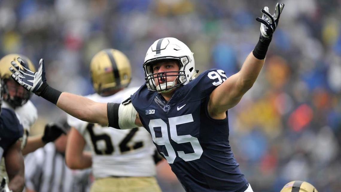 Penn State’s Carl Nassib won the Ted Hendricks Award, given to the nation’s top defensive end.