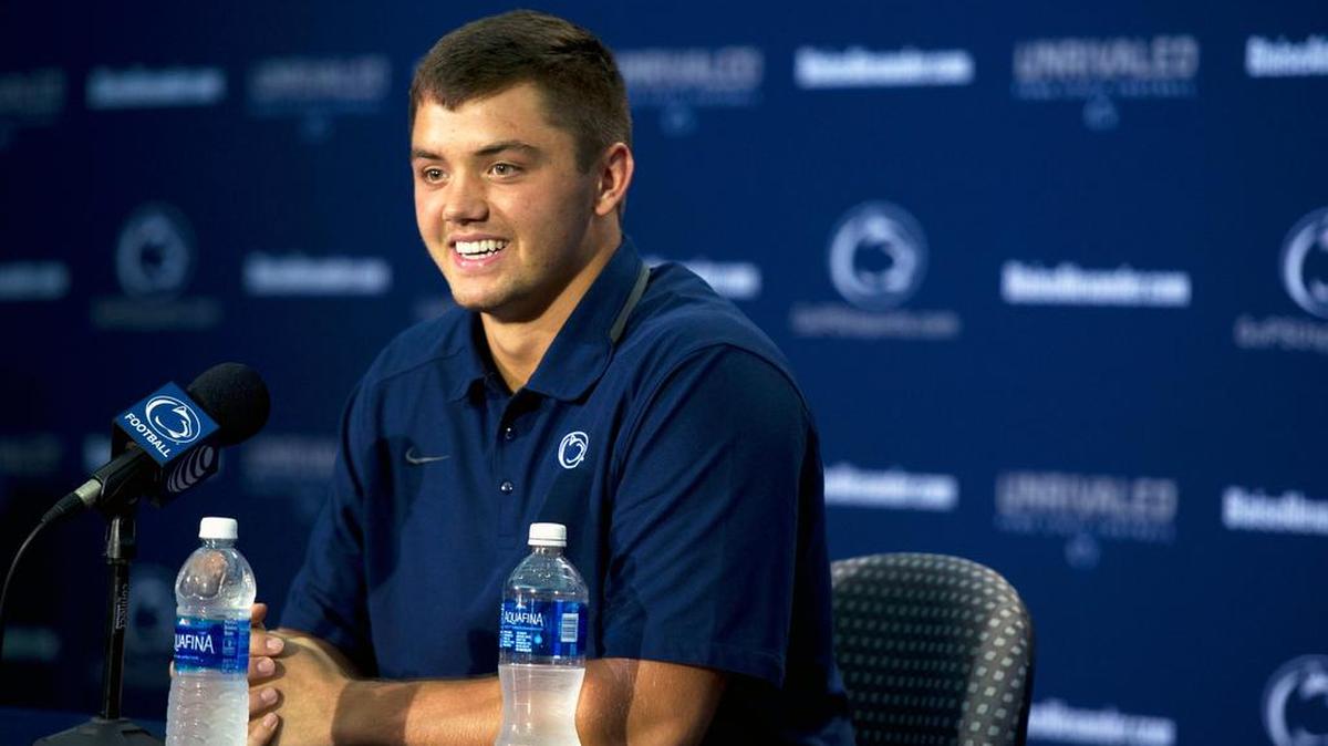 Penn State linebacker Brandon Smith, seen here last season, is one of 22 national honorees named to the Allstate AFCA Good Works Team.