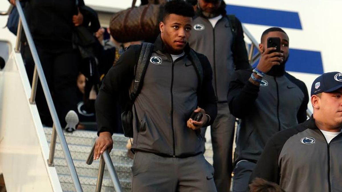 Penn State arrives Saturday in preparation for the Fiesta Bowl on Dec. 30 against Washington.