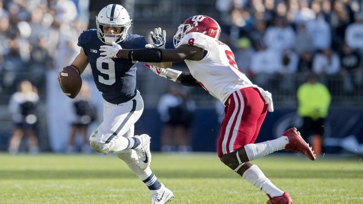 Trace McSorley and the Nittany Lions are double-digit favorites against Indiana.