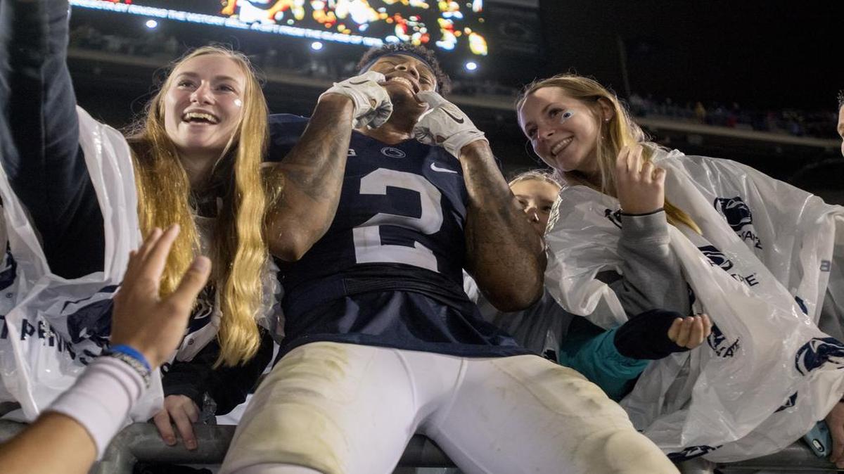Penn State safety Marcus Allen has the type of personality that tends to rub off on his teammates. “It uplifts guys in practices or games because I’m very passionate about football,” he said.