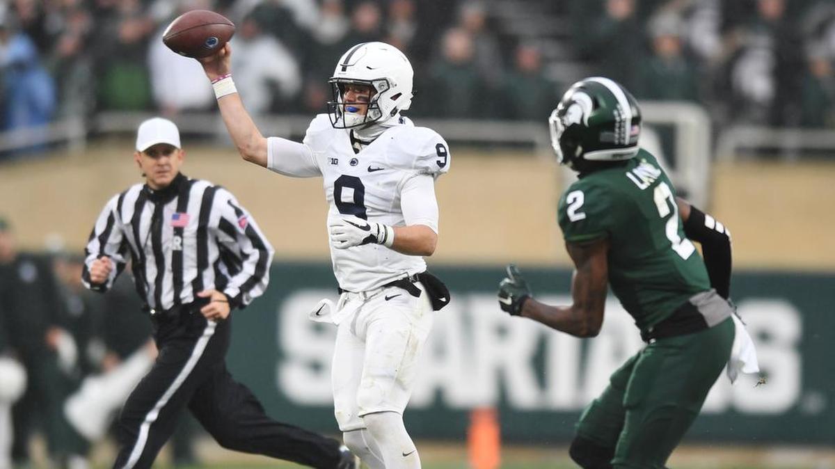 Penn State quarterback Trace McSorley and the Nittany Lions face Michigan State on Oct. 13.