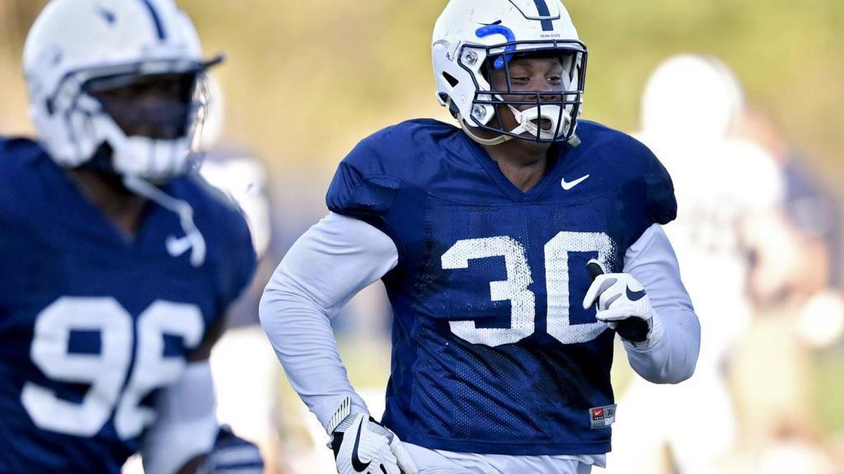 Penn State defensive tackle Kevin Givens, who stands at 285 pounds, played defensive end against Iowa — something coach James Franklin said was “one of the better coaching decisions” his staff made.