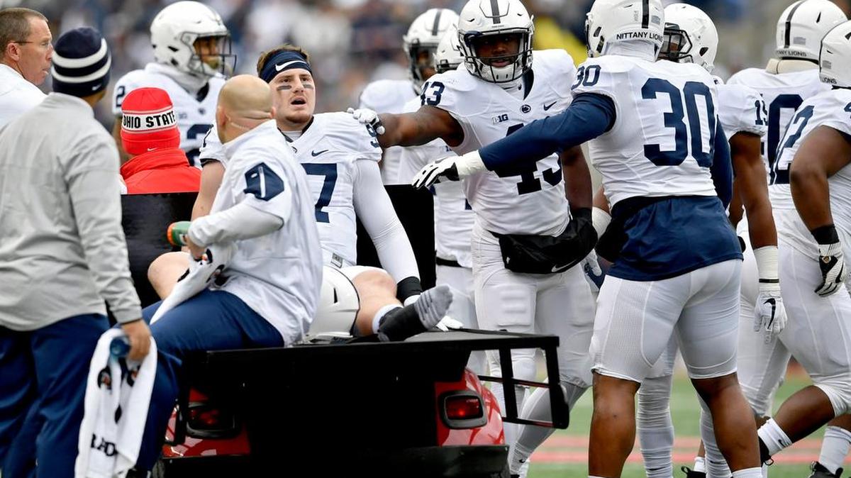 Penn State defensive end Ryan Buchholz, who was injured against Ohio State, is not listed as a starter on the depth chart this week. James Franklin said he hopes to get Buchholz back “sooner rather than later.”