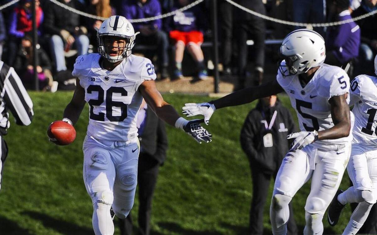 Two years ago against Northwestern, on the road, Penn State’s Saquon Barkley carried the ball 25 times for 120 yards and two touchdowns — while also making six catches for 50 yards. He’s only gotten better since then, and Northwestern coach Pat Fitzgerald said he might be the best player he’s ever seen on film.