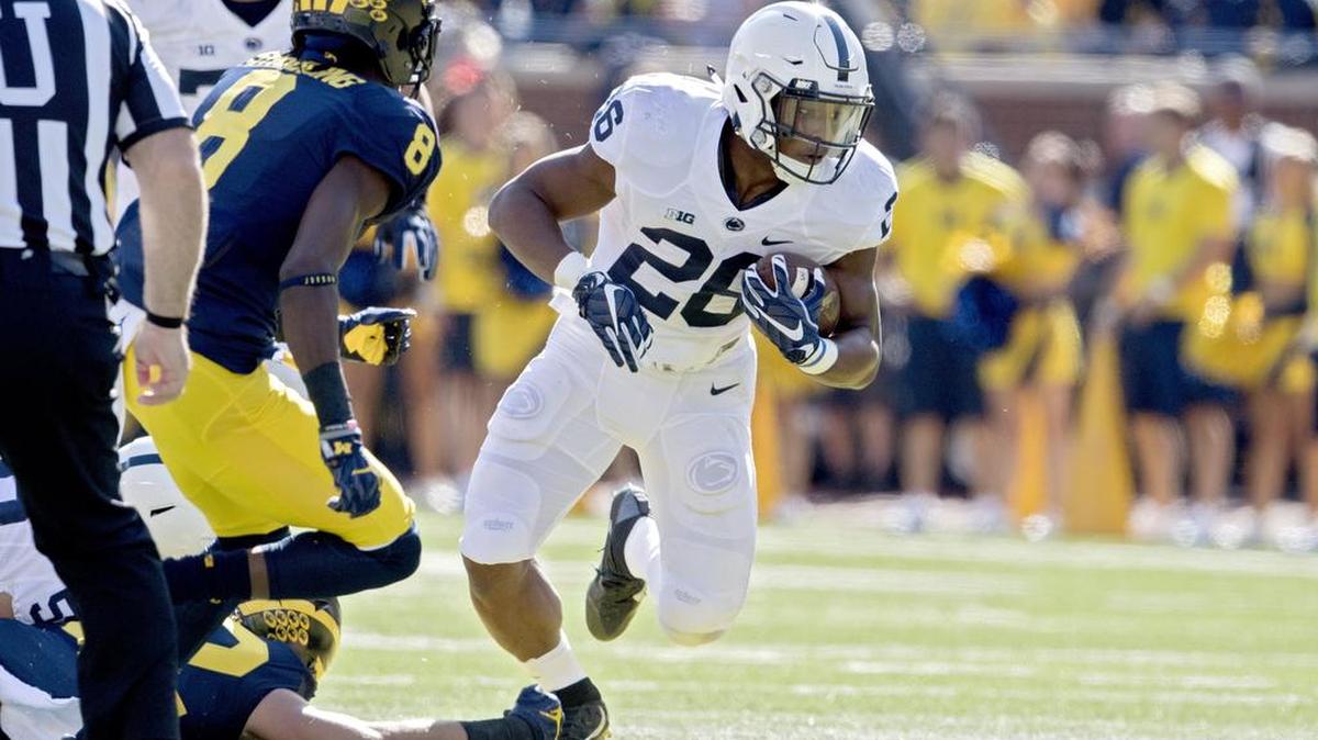 Penn State running back Saquon Barkley said this week that the team has “to get a roll going” and “start getting some wins in the Big Ten.”