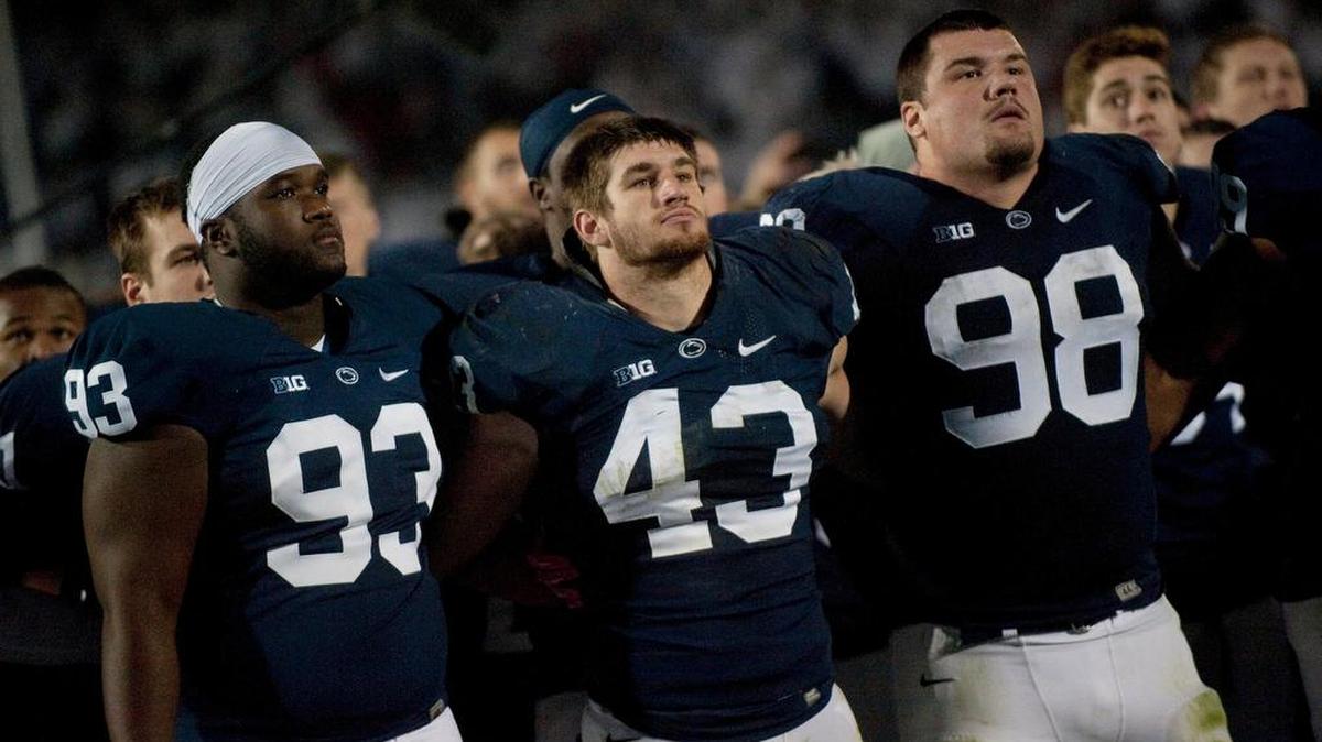 Penn State’s Antoine White (left) is ready to fill in a larger role this season.