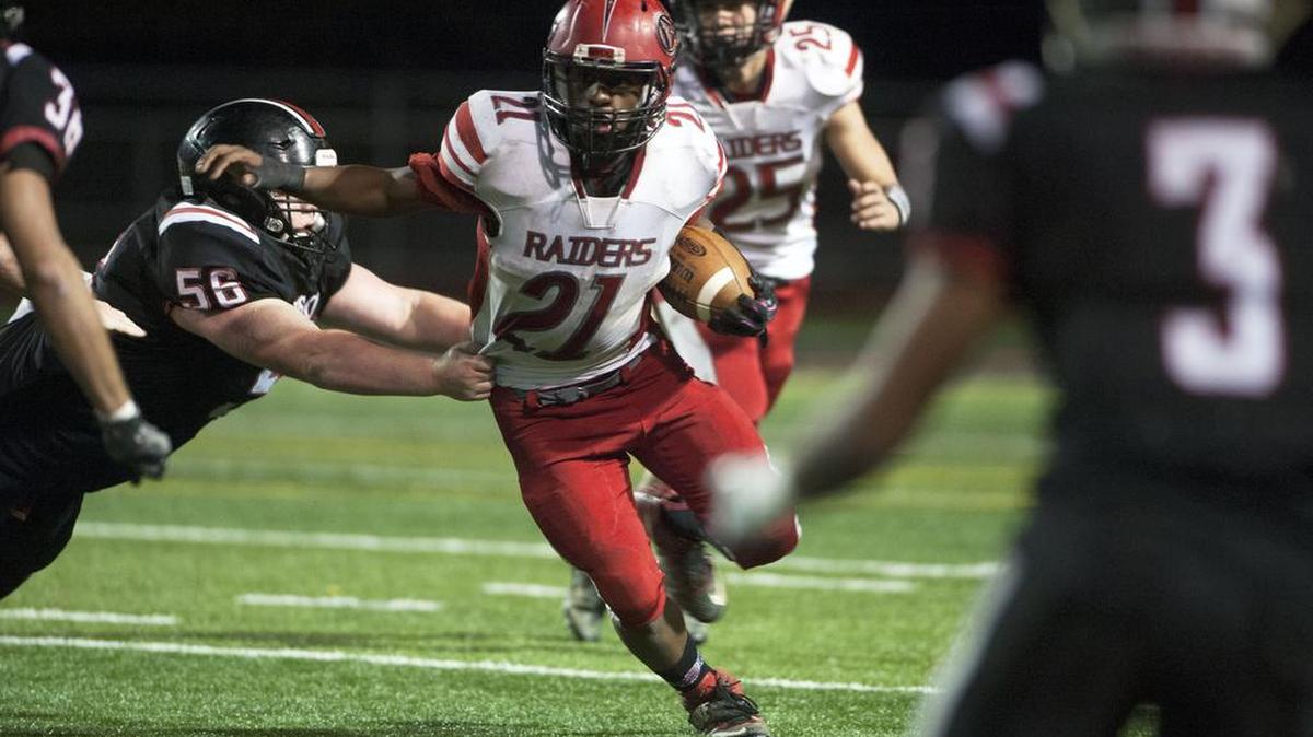 Bellefonte running back Dexter Gallishaw enjoys contact, and that smashmouth running style has been a defining characteristic of the Red Raiders’ offense.