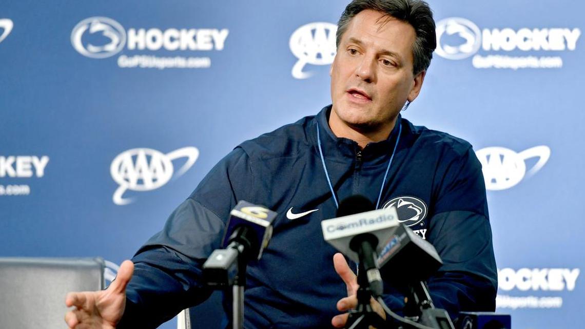 Penn State coach Guy Gadowsky and the Nittany Lions suffered their first loss since Oct. 7 on Friday to Ohio State 3-0.