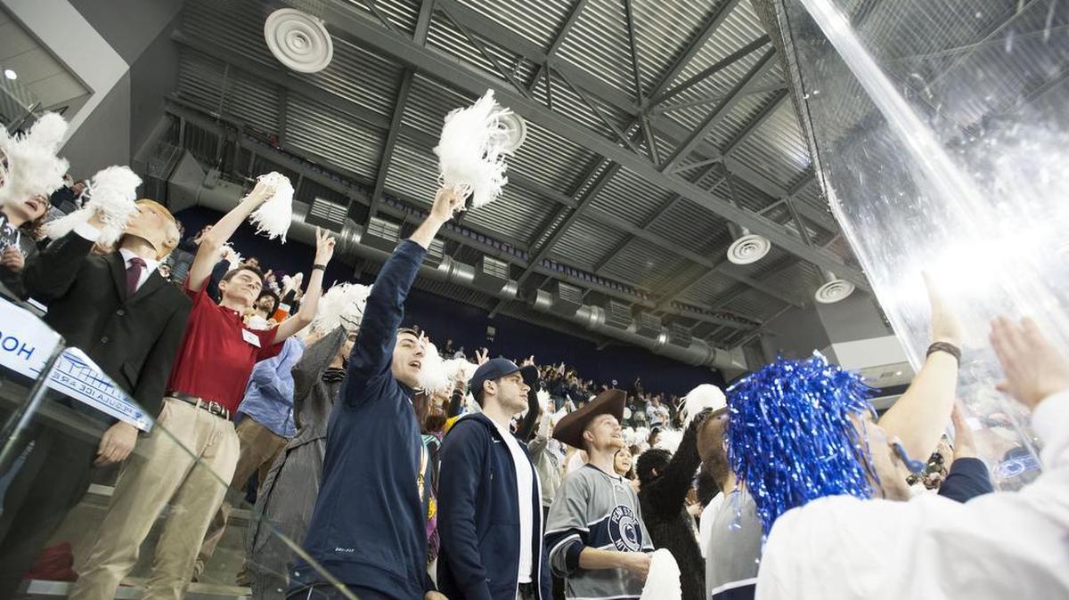 Thanks especially to the student section known as the “Roar Zone,” Pegula Ice Arena has become a formidable home-ice advantage.