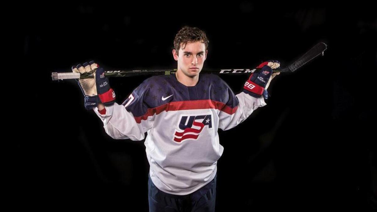 Incoming freshman Evan Barrett was chosen in the third round of the NHL draft on Saturday, getting picked up by the Chicago Blackhawks.