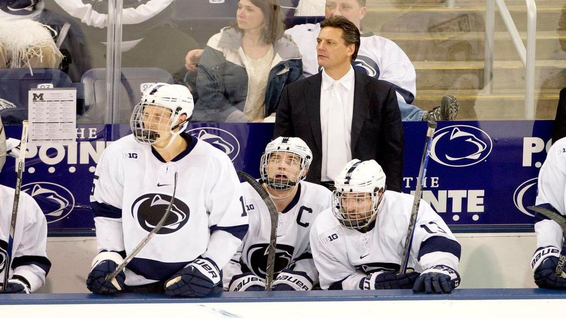 Penn State men’s hockey coach Guy Gadowsky is concerned his team is starting this season not playing like it has something to prove like past years.