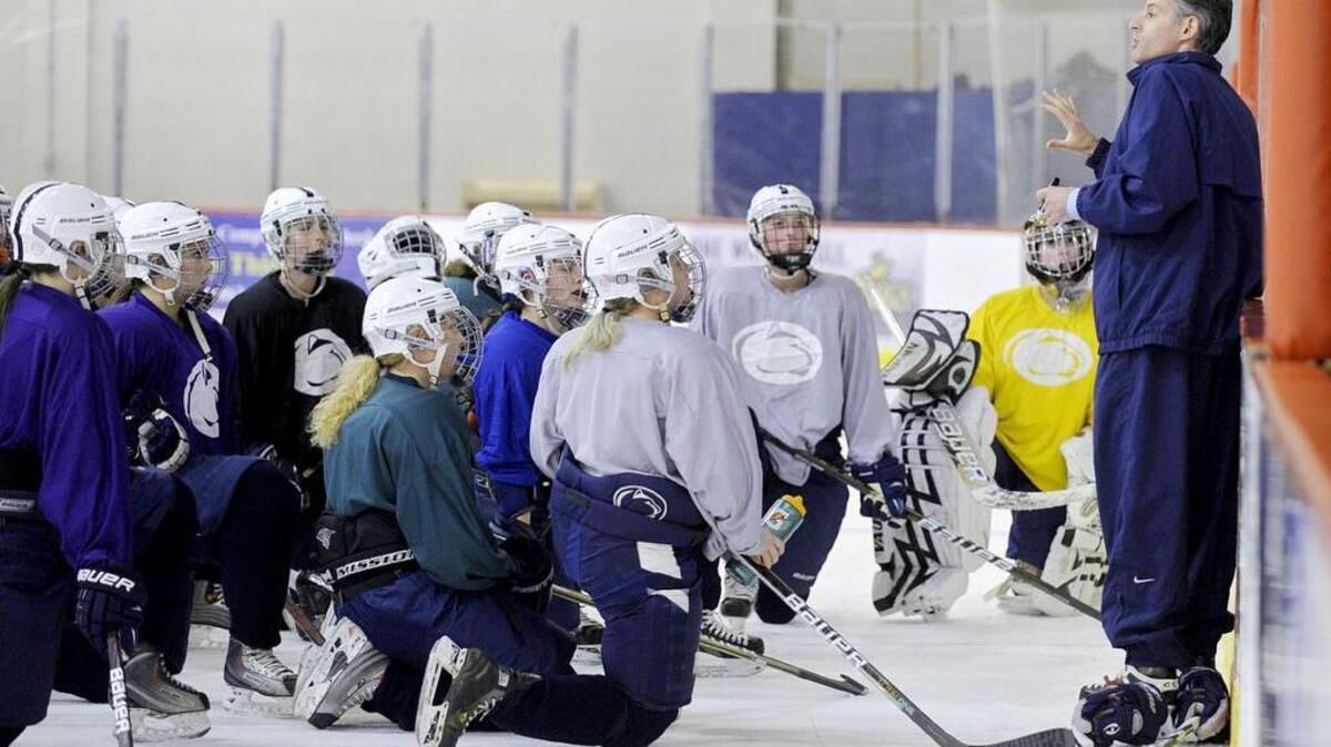 Penn State is reviewing allegations former players levied against women’s hockey head coach Josh Brandwene. University athletic director Sandy Barbour said Penn State won’t rush the matter.