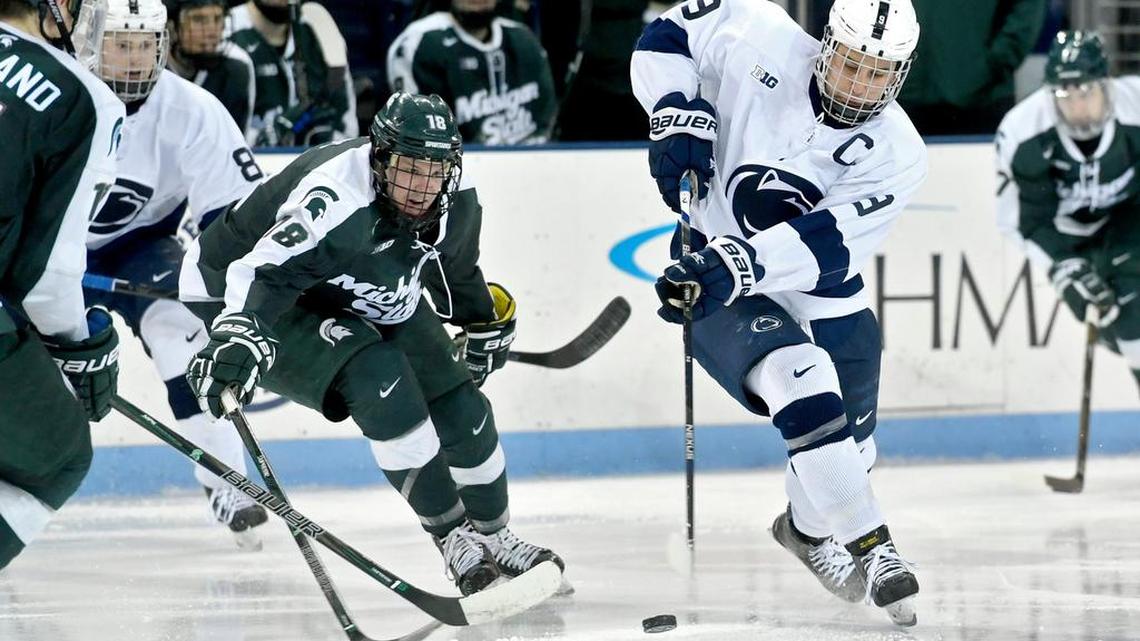Penn State’s David Goodwin scored two goals and added an assist in the Nittany Lions 6-3 win over Wisconsin on Friday.