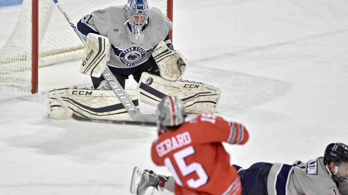 Penn State goalie Peyton Jones, a native of Langhorne, returns to the Philadelphia area this weekend when the Nittany Lions meet Princeton at Wells Fargo Center.