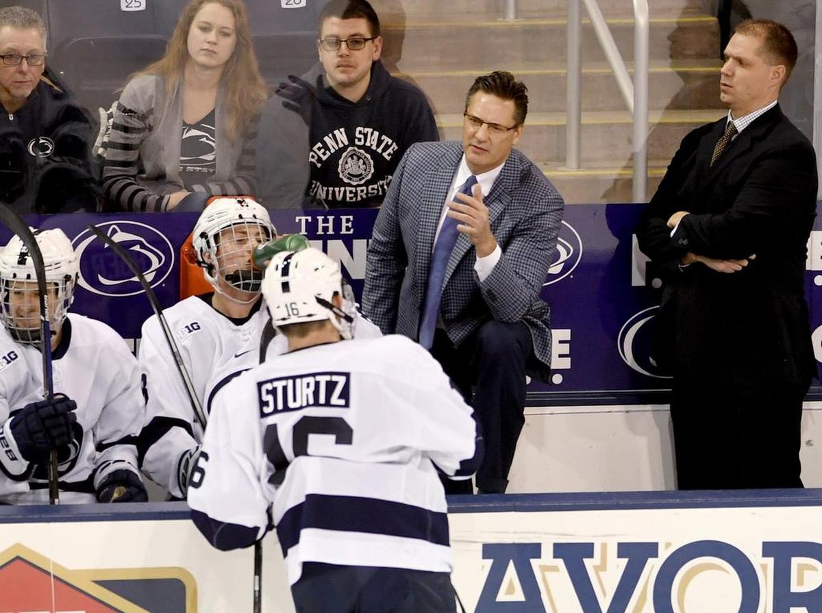 Coach Guy Gadowsky and the Penn State Nittany Lions men’s hockey team are set for an international exhibition game against the University of Ottawa at 1 p.m. Sunday at Pegula Ice Arena.