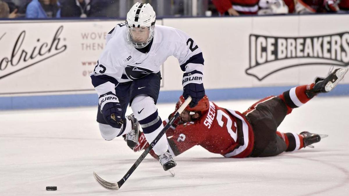 Penn State’s Blake Gober scored just one goal last season, but he’s come on strong this year.