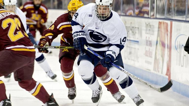 Former Penn State men’s hockey player Tommy Olczyk takes lessons from program off the ice