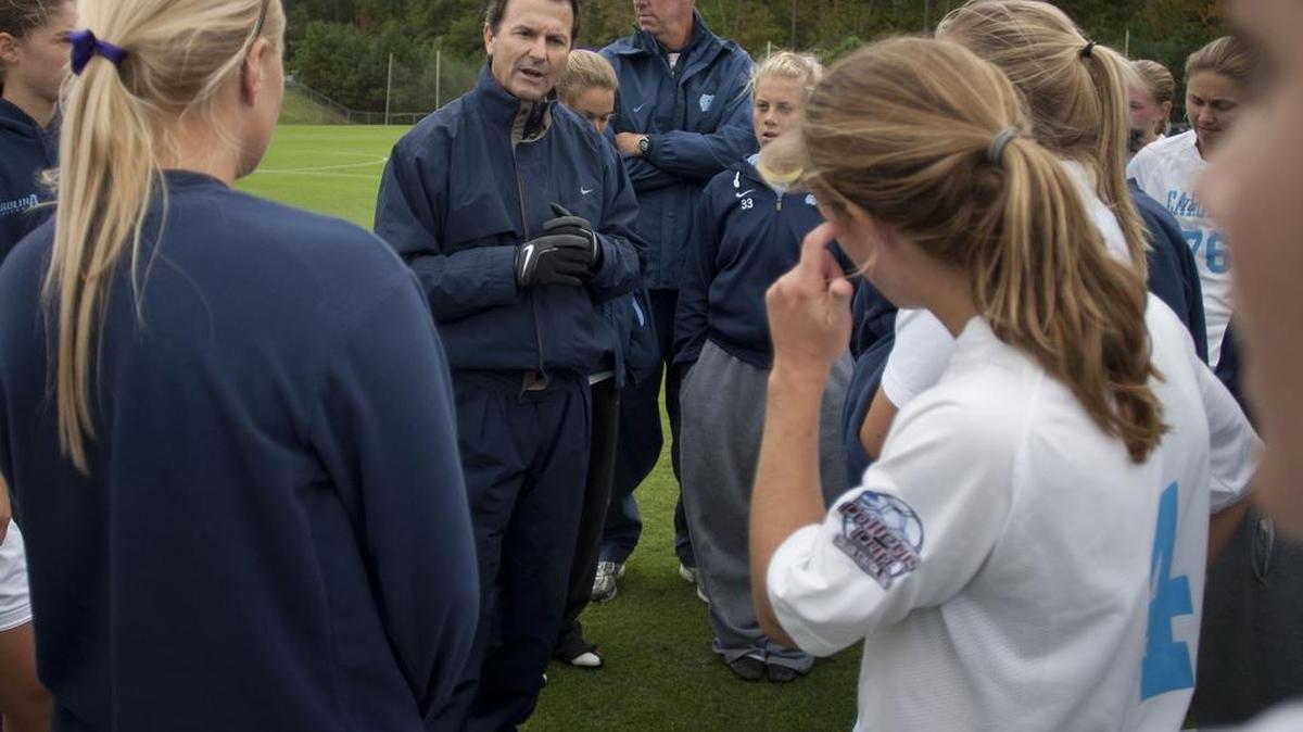 North Carolina women’s soccer coach Anson Dorrance was impressed with the talent on Penn State’s roster after his team lost to the Nittany Lions 1-0 Thursday at Jeffrey Field.