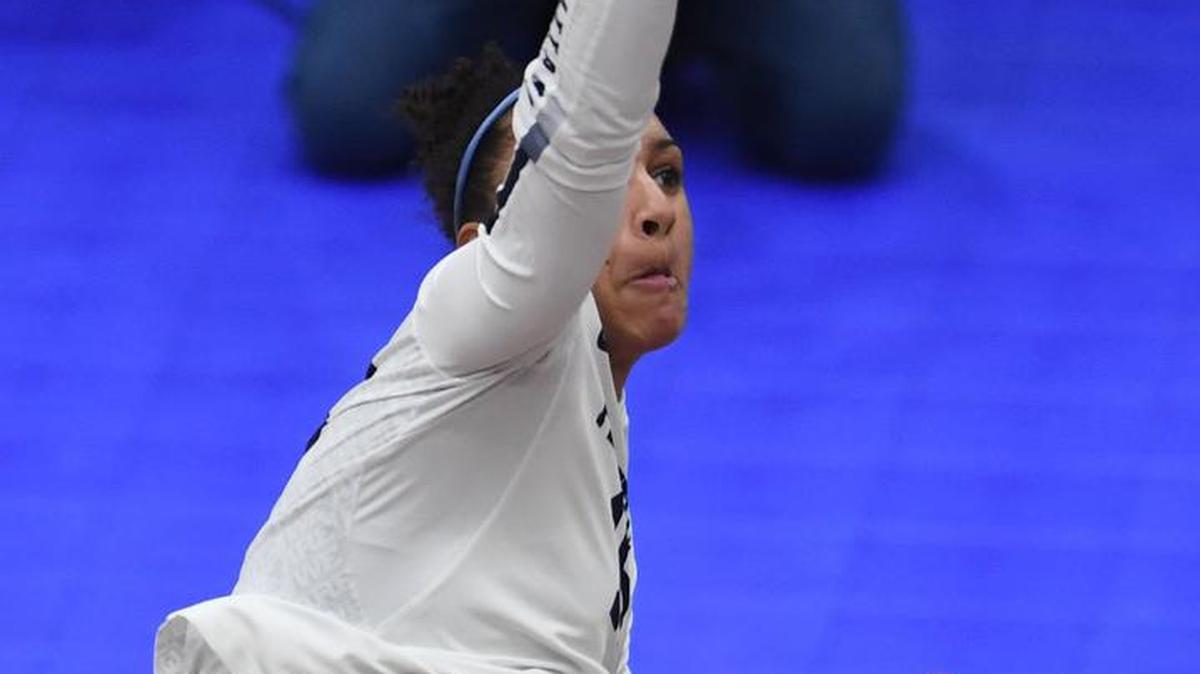 Penn State middle blocker Haleigh Washington became the first Nittany Lion in school history earn her third straight academic All-America honor.