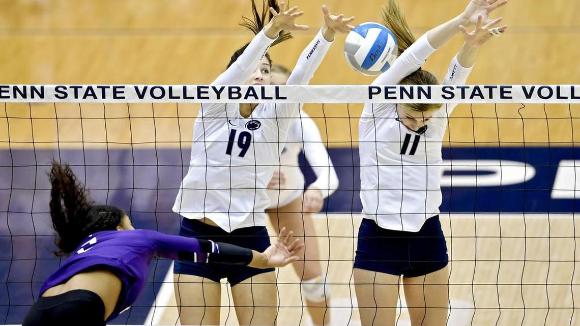 Penn State finds way to win women’s volleyball match against Northwestern