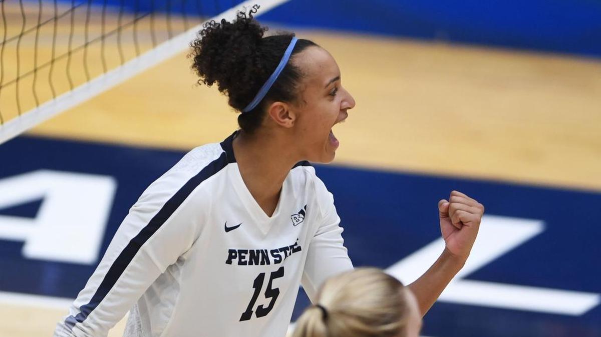 Penn State middle blocker Haleigh Washington wants to go out as a national champion. And she’ll have her chance this week. Penn State plays Nebraska at 7 p.m. Thursday in the NCAA semifinals, and a win would vault the Nittany Lions into the championship game Saturday against either Stanford or Florida.