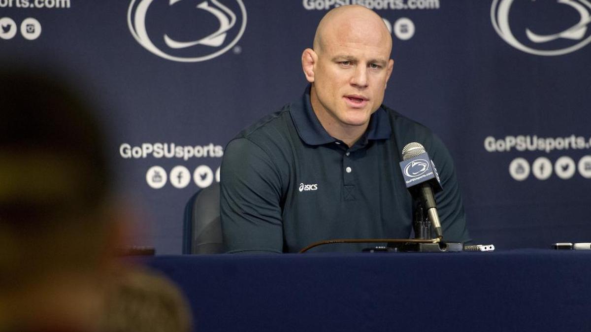 Penn State coach Cael Sanderson is going to have to keep his guys fresh with eight matches over the next month and a half.