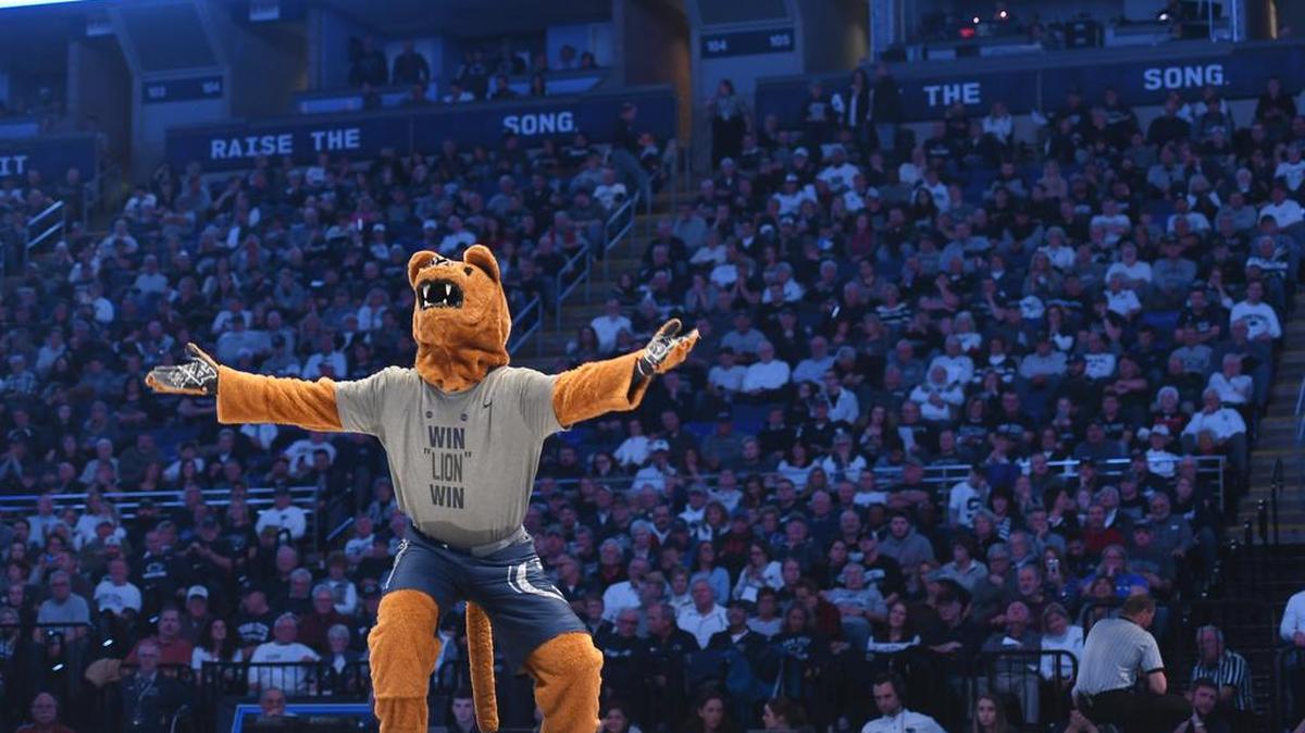 Penn State hosts Iowa at the Bryce Jordan Center Saturday, Feb. 10, 2018.