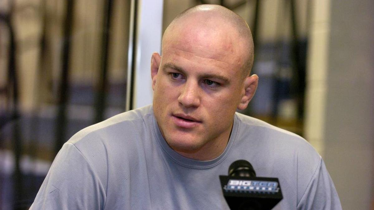 Penn State coach Cael Sanderson will lead the Nittany Lions into the final month of the regular season against four ranked teams.