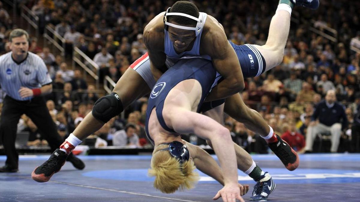 No. 1 Bo Nickal, of Penn State, and No. 2 Myles Martin, of Ohio State, will face off in one of Saturday’s most anticipated matchups. Nickal leads the series 4-2.