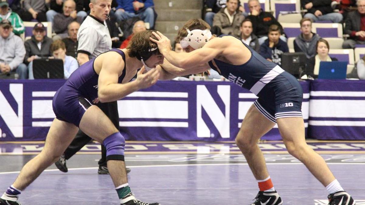 Penn State’s No. 1 Zain Retherford dominated Northwestern’s No. Jason Tsirtsis with 15-5 major decision on Sunday