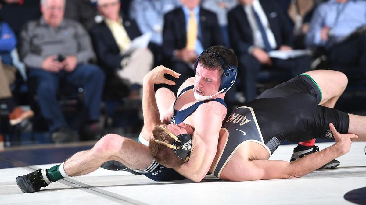 Penn State’s Corey Keener, top, said earlier this week that the Nittany Lions aren’t satisfied with simply winning. They need to dominate.