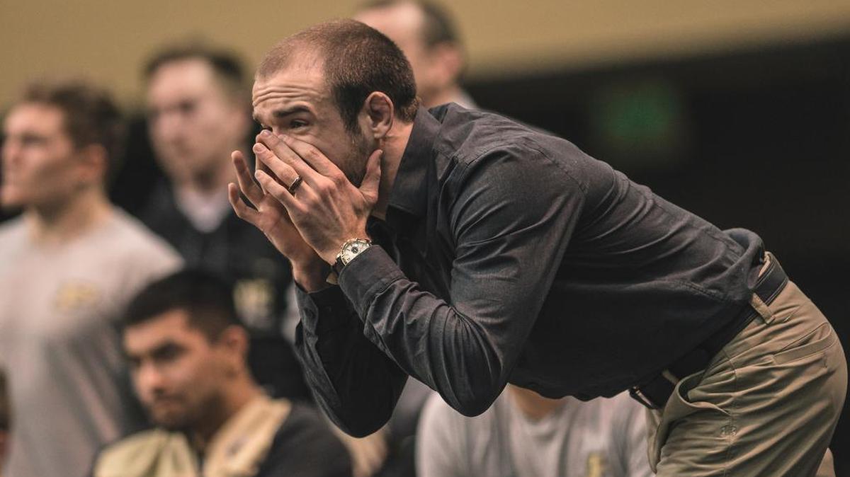 Former Tyrone wrestling standout A.J. Schopp will return to the area Friday as an assistant coach for Purdue. The Boilermakers take on the Nittany Lions at 7 p.m. at Rec Hall.