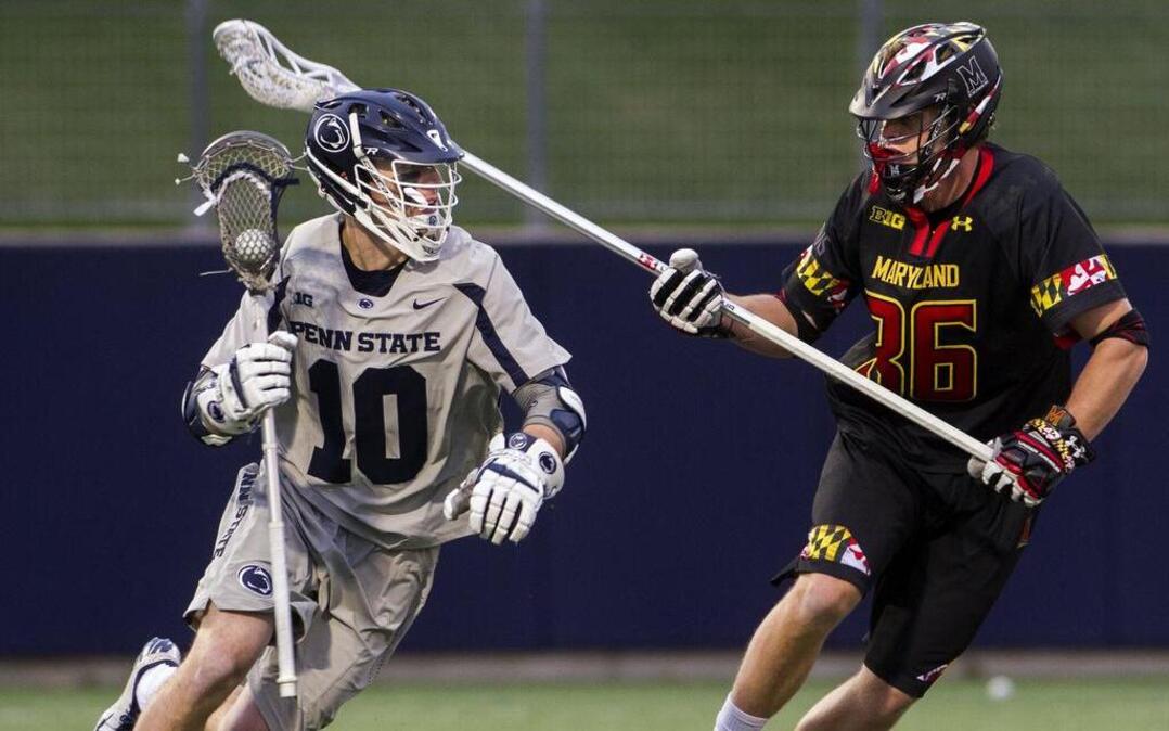 Penn State attacker Nick Aponte (10) and the Nittany Lions will face Maryland in the Big Ten tournament semifinals at 5 p.m. Thursday. A win would give Penn State its first 13-win season in program history.