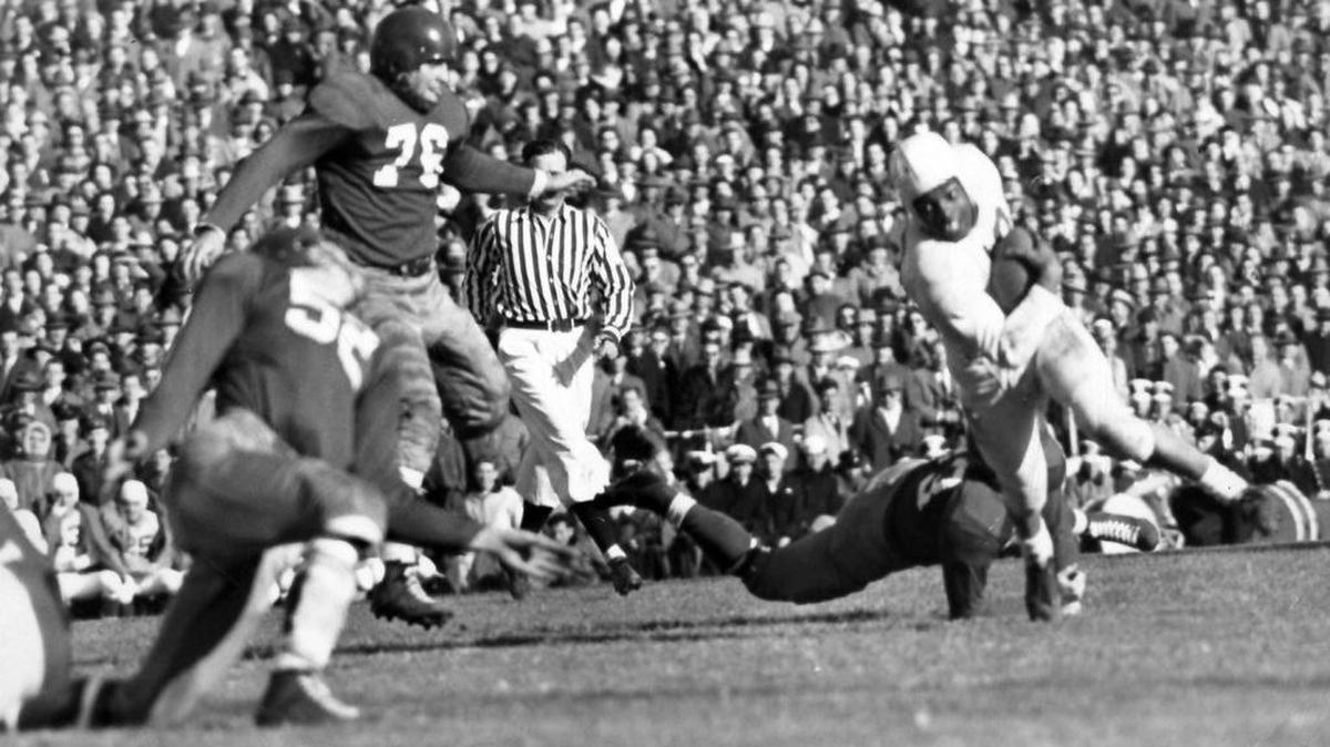Wally Triplett was one of two African-Americans who played for Penn State in the Cotton Bowl against SMU in 1948. The game ended in a 13-13 tie.