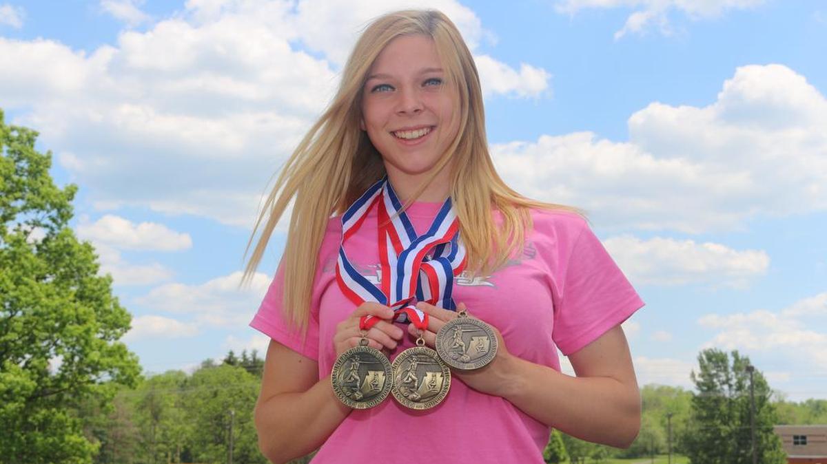Penns Valley’s Destiny Andrus.